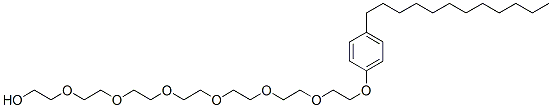 CAS#: 67669-59-4, 20-(4-Dodecylphenoxy)-3,6,9,12,15,18-Hexaoxaicosan-1-Ol