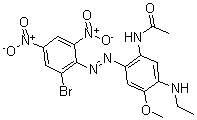 CAS#: 67674-22-0, N-[2-[(2-Bromo-4,6-Dinitrophenyl)Azo]-5-(Ethylamino)-4-Methoxyphenyl]-Acetamide