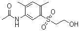 CAS#: 67674-30-0, N-[5-[(2-Hydroxyethyl)Sulfonyl]-2,4-Dimethylphenyl]-Acetamide