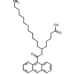 CAS 登录号：67708-95-6， 6-[(9-蒽基羰基)氧基]十八烷酸