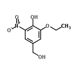 CAS#: 677310-20-2, 2-Ethoxy-4-(hydroxymethyl)-6-nitrophenol