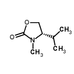 CAS 登录号：677341-19-4， (4S)-4-异丙基-3-甲基-1,3-恶唑烷-2-酮