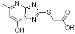 CAS#: 67740-23-2, [(7-Hydroxy-5-methyl[1,2,4]triazolo[1,5-a]pyrimidin-2-yl)sulfanyl]acetic acid