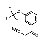 CAS#: 677713-02-9, 3-Oxo-3-[3-(trifluoromethoxy)phenyl]propanenitrile