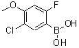 CAS#: 677741-96-7, (5-Chloro-2-fluoro-4-methoxyphenyl)boronic acid