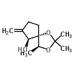 CAS#: 677752-05-5, (4S,5S,6S)-2,2,4-Trimethyl-7-methylene-1,3-dioxaspiro[4.4]nonan-6-ol