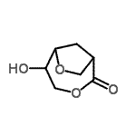 CAS#: 677775-95-0, 5-Hydroxy-3,7-dioxabicyclo[4.2.1]nonan-2-one