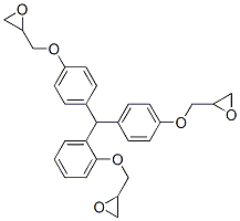 CAS#: 67786-03-2, 2,2'-[[2-(Oxiranylmethoxy)Benzylidene]Bis(p-Phenyleneoxymethylene)]Bisoxirane