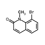 CAS#: 67805-53-2, 8-Bromo-1-methyl-2(1H)-quinolinone