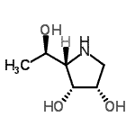 CAS#: 678142-34-2, (2S,3R,4S)-2-[(1R)-1-Hydroxyethyl]-3,4-pyrrolidinediol