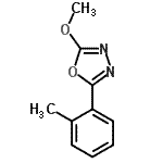 CAS 登录号：678146-84-4， 2-甲氧基-5-(2-甲基苯基)-1,3,4-恶二唑