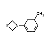 CAS#: 678176-13-1, 3-(3-Methylphenyl)-1,3-thiazetidine