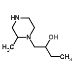 CAS#: 67820-71-7, 1-(2-Methyl-1-piperazinyl)-2-butanol