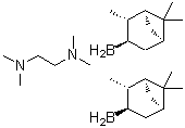 CAS#: 67826-92-0, N,N,N',N'-Tetramethyl-1,2-ethanediamine - [(1S,2S,3R,5S)-2,6,6-trimethylbicyclo[3.1.1]hept-3-yl]borane (1:2)