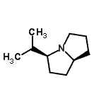 CAS#: 67828-98-2, (3S,7aS)-3-Isopropylhexahydro-1H-pyrrolizine