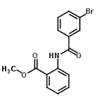 CAS#: 67836-48-0, Methyl 2-[(3-bromobenzoyl)amino]benzoate