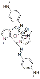 CAS#: 67846-03-1, Bis[1,3-Dimethyl-2-[[4-(Methylamino)Phenyl]Azo]-1H-Imidazolium] Tetrachlorozincate(2-)