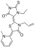 CAS#: 67847-13-6, 3-Allyl-2-(3-Ethyl-1-Methyl-5-Oxo-2-Thioxoimidazolidin-4-Ylidene)-5-(1-Methylpyridin-2(1H)-Ylidene)Thiazolidin-4-One