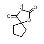 CAS#: 67852-27-1, 1-Oxa-3-azaspiro[4.4]nonane-2,4-dione