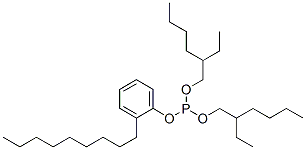 CAS 登录号：67859-74-9， 二(2-乙基己基)壬基苯基亚磷酸酯