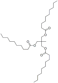 CAS#: 67874-05-9, 2-Methyl-2-[[(1-Oxodecyl)Oxy]Methyl]-1,3-Propanediyl Didecanoate
