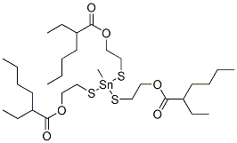 CAS#: 67874-54-8, (Methylstannylidyne)Tris(Thioethylene) Tris(2-Ethylhexanoate)