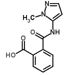 CAS#: 678967-82-3, 2-[(1-Methyl-1H-pyrazol-5-yl)carbamoyl]benzoic acid