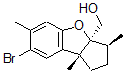 CAS#: 6790-64-3, (3S)-7-Bromo-1,2,3,8b-Tetrahydro-3,6,8bbeta-Trimethyl-3aH-Cyclopenta[b]Benzofuran-3abeta-Methanol