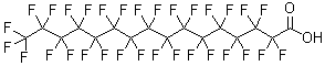 CAS#: 67905-19-5, 2,2,3,3,4,4,5,5,6,6,7,7,8,8,9,9,10,10,11,11,12,12,13,13,14,14,15,15,16,16,16-Hentriacontafluoro-Hexadecanoic Acid