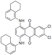 CAS#: 67906-27-8, 6,7-Dichloro-1,4-Bis[(5,6,7,8-Tetrahydro-1-Naphthyl)Amino]Anthraquinone