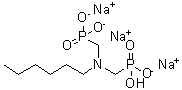 CAS 登录号：67939-22-4， {[己基(膦酰甲基)氨基]甲基}膦酸酯单钠盐