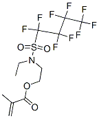 CAS#: 67939-33-7, 2-[Ethyl[(Nonafluorobutyl)Sulphonyl]Amino]Ethyl Methacrylate