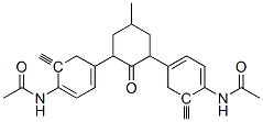 CAS#: 67939-84-8, N,N'-[(5-Methyl-2-Oxo-1,3-Cyclohexanediylidene)Bis(Methylidyne-4,1-Phenylene)]Bis(Acetamide)
