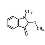 CAS#: 679427-27-1, 2-Methoxy-1-methyl-1,2-dihydro-3H-indol-3-one