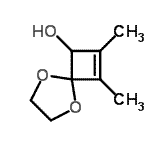 CAS 登录号：679435-13-3， 2,3-二甲基-5,8-二氧杂螺[3.4]辛-2-烯-1-醇