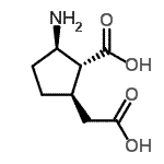 CAS#: 679436-18-1, (1R,2R,5R)-2-Amino-5-(carboxymethyl)cyclopentanecarboxylic acid