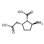 CAS#: 679436-21-6, (1S,2S,5R)-2-Amino-5-(carboxymethyl)cyclopentanecarboxylic acid