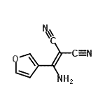 CAS 登录号：67945-79-3， [氨基(3-呋喃基)亚甲基]丙二腈