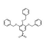 CAS#: 67953-22-4, 1,2,3-Tris(benzyloxy)-5-nitrobenzene