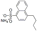 CAS 登录号：67953-30-4， 4-丁基萘-1-磺酸铵