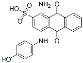CAS#: 67966-88-5, 1-Amino-9,10-Dihydro-4-[(4-Hydroxyphenyl)Amino]-9,10-Dioxoanthracene-2-Sulphonic Acid
