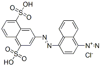 CAS#: 67969-94-2, 4-[(4,8-Disulpho-2-Naphthyl)Azo]Naphthalene-1-Diazonium Chloride