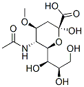 CAS 登录号：67974-39-4， 4-O-甲基-N-乙酰基神经氨酸