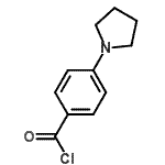 CAS 登录号：679809-11-1， 4-吡咯烷-1-基苯甲酰基氯化物