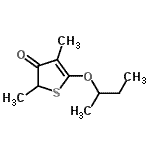 CAS#: 679828-59-2, 5-sec-Butoxy-2,4-dimethyl-3(2H)-thiophenone