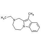 CAS#: 679837-82-2, 2-Ethyl-11-methyl-2,3,4,5-tetrahydro-1H-[1,4]diazepino[1,2-a]indole