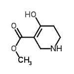 CAS#: 679841-12-4, Methyl 4-hydroxy-1,2,5,6-tetrahydro-3-pyridinecarboxylate