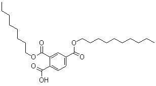 CAS 登录号：67989-23-5， 1,2,4-苯三羧酸单癸基单辛基酯