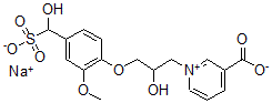 CAS#: 68016-07-9, 3-Carboxylato-1-[2-Hydroxy-3-[4-[Hydroxy(Sodiosulfo)Methyl]-2-Methoxyphenoxy]Propyl]Pyridinium