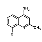 CAS#: 68017-48-1, 8-Chloro-2-methyl-4-quinolinamine
